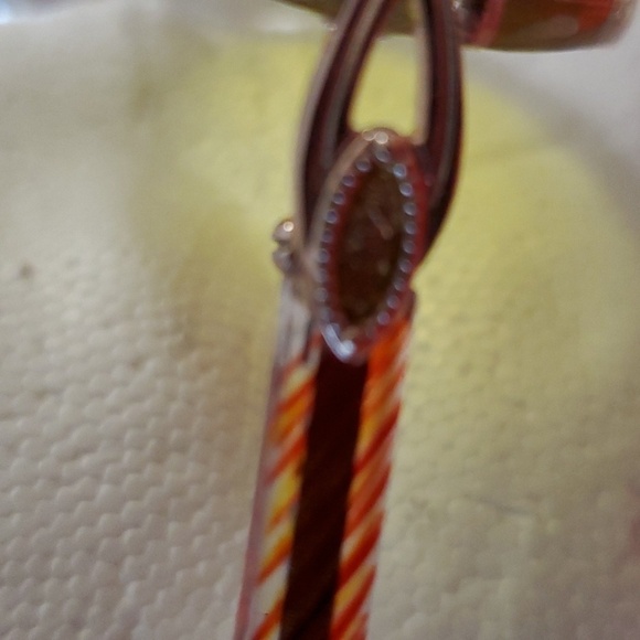 Modern Janet plastic glass frames. Good used condition. Gold, pinkish red. - Picture 4 of 6